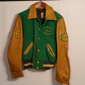 Football Varsity Jacket Bowness Trojan Athletics